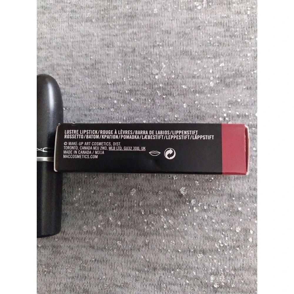 MAC Lustre Lipstick 502 Cockney‎ Makeup Cosmetics